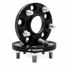 Load image into Gallery viewer, Mishimoto Wheel Spacers - 5x120 - 67.1 - 15 - M14 - Black - Mishimoto MMWS-010-150BK