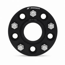 Load image into Gallery viewer, Mishimoto Wheel Spacers - 5x120 - 67.1 - 15 - M14 - Black - Mishimoto MMWS-010-150BK
