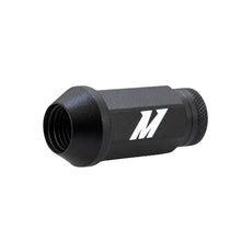 Load image into Gallery viewer, Mishimoto black locking lug nut set showing the 7-point locking nuts