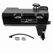 Load image into Gallery viewer, Mishimoto MMRT-TAC-24BK aluminum coolant expansion tank with wrinkle black finish
