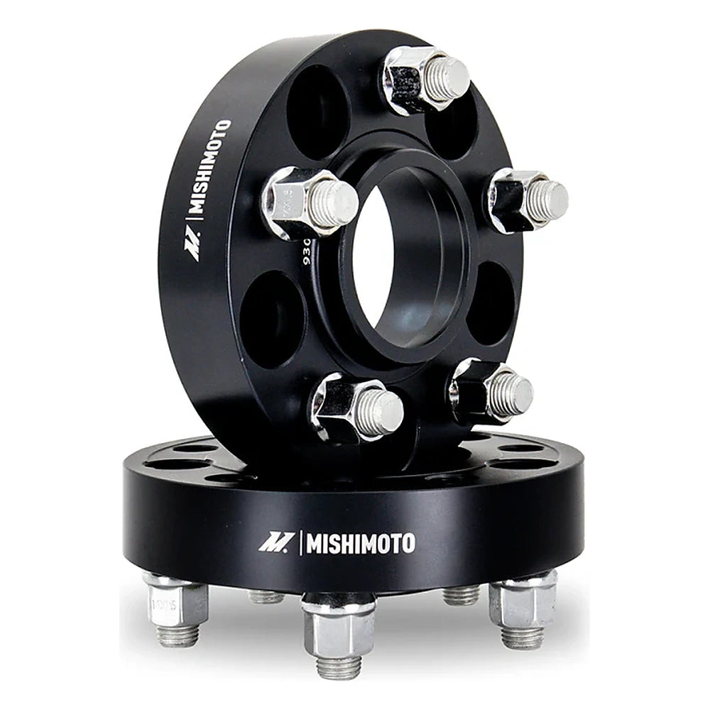 Mishimoto MMWS-010-250BK 25mm wheel spacer pair