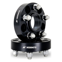 Load image into Gallery viewer, Mishimoto MMWS-010-250BK 25mm wheel spacer pair
