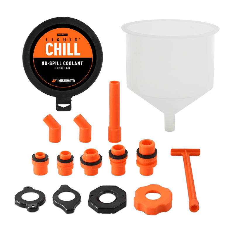 Mishimoto Mishimoto No-Spill Coolant Funnel Kit 15pc Set