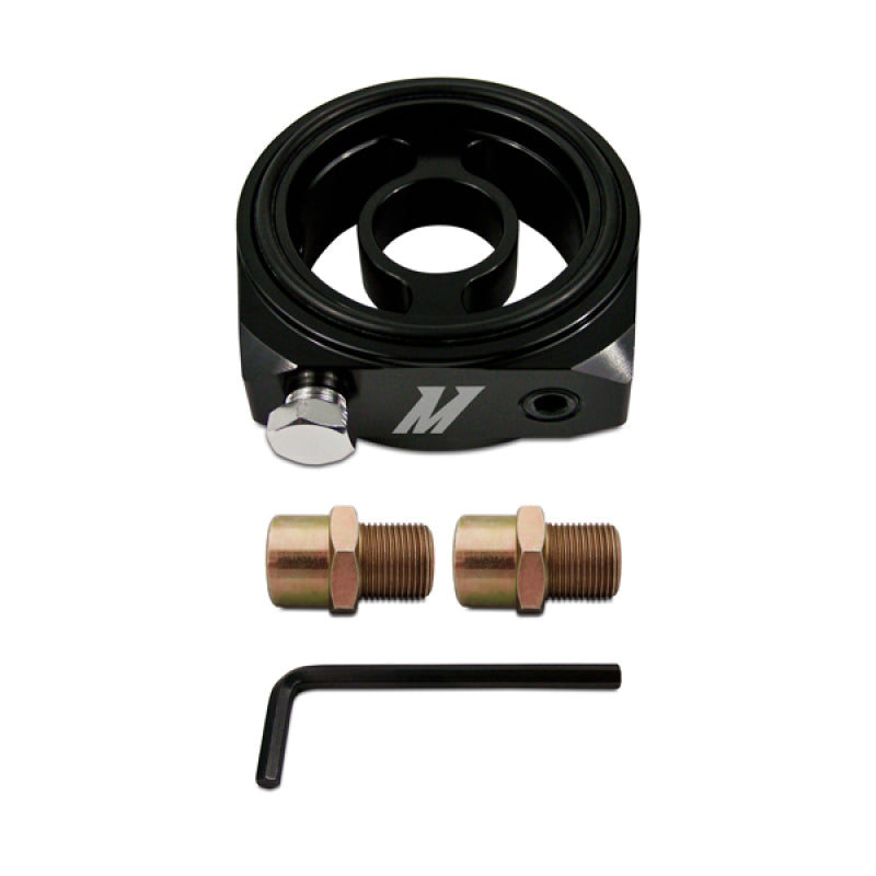 Mishimoto Mishimoto Oil Sandwich Plate Adapter with 3 x 1/8in NPT Ports