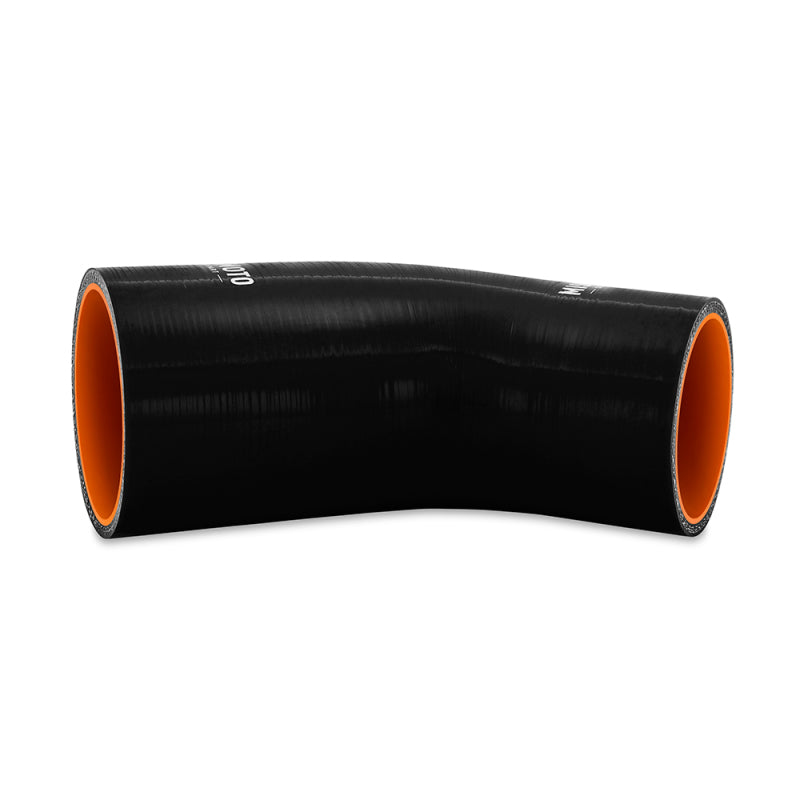 Mishimoto Mishimoto Silicone Reducer Coupler 45 Degree 2.75in to 3in - Black
