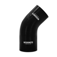 Load image into Gallery viewer, Mishimoto Mishimoto Silicone Reducer Coupler 45 Degree 3in to 3.25in - Black