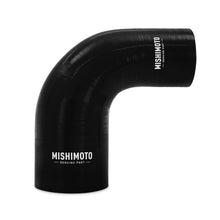 Load image into Gallery viewer, Mishimoto Mishimoto Silicone Reducer Coupler 90 Degree 2.5in to 3in - Black