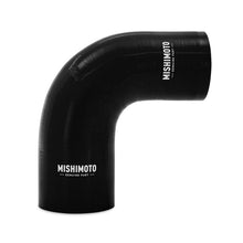 Load image into Gallery viewer, Mishimoto Mishimoto Silicone Reducer Coupler 90 Degree 2in to 2.5in - Black