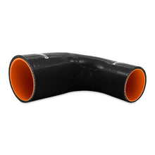 Load image into Gallery viewer, Mishimoto Mishimoto Silicone Reducer Coupler 90 Degree 3in to 3.5in - Black