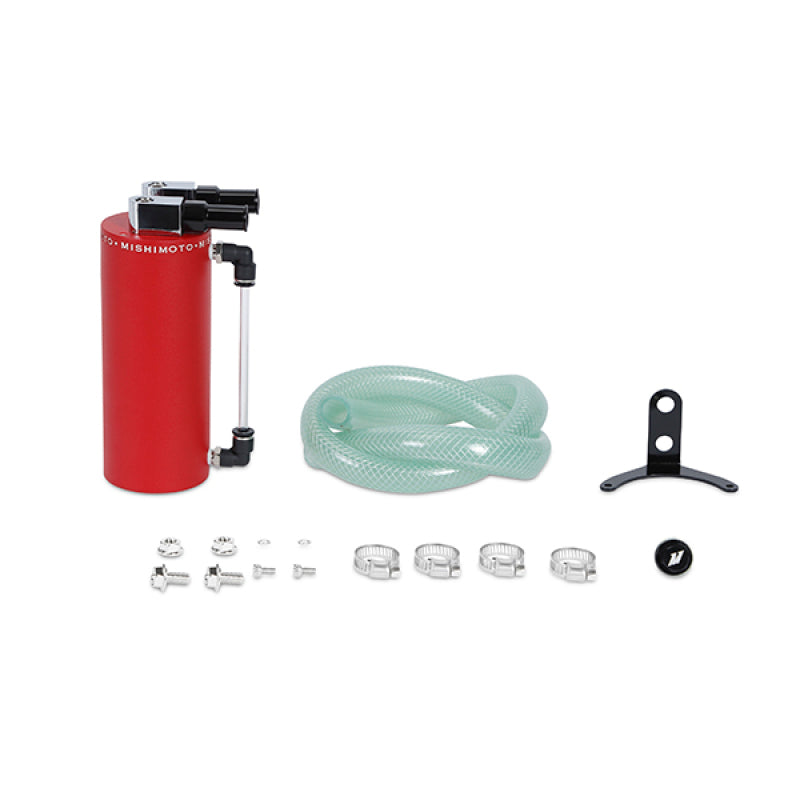 Mishimoto Mishimoto Small Aluminum Oil Catch Can - Wrinkle Red