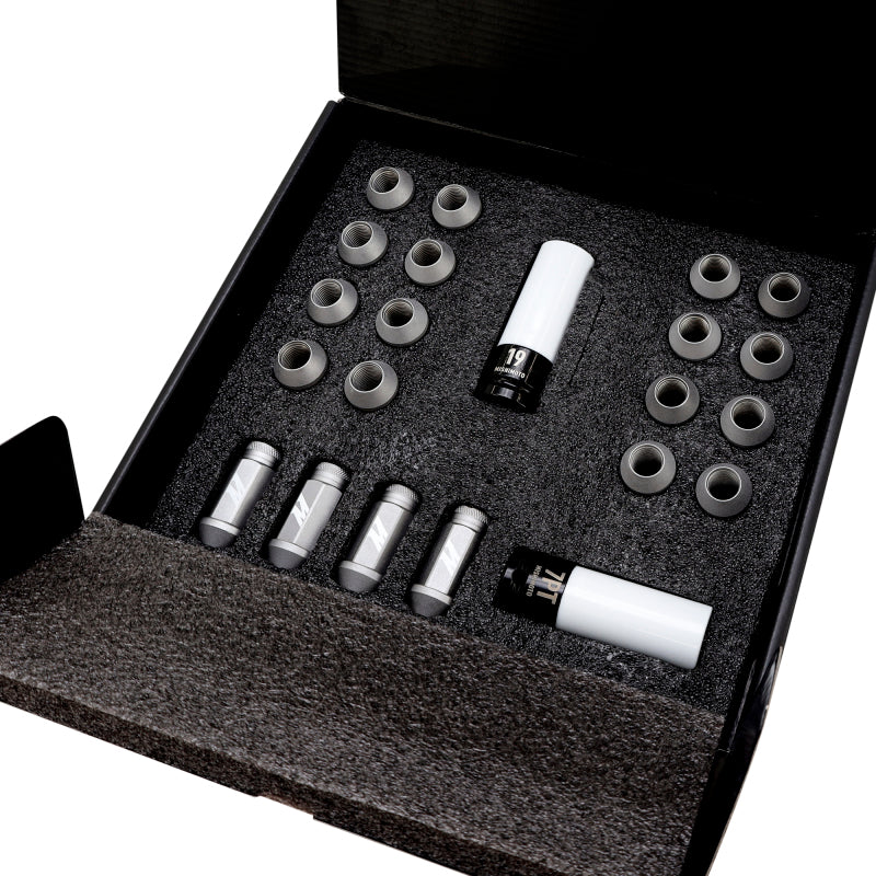 Mishimoto Mishimoto Steel Locking Lug Nuts M14x1.5 20pc Set Silver