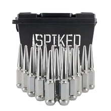Load image into Gallery viewer, Mishimoto Mishimoto Steel Spiked Lug Nuts M12x1.5 20pc Set - Chrome