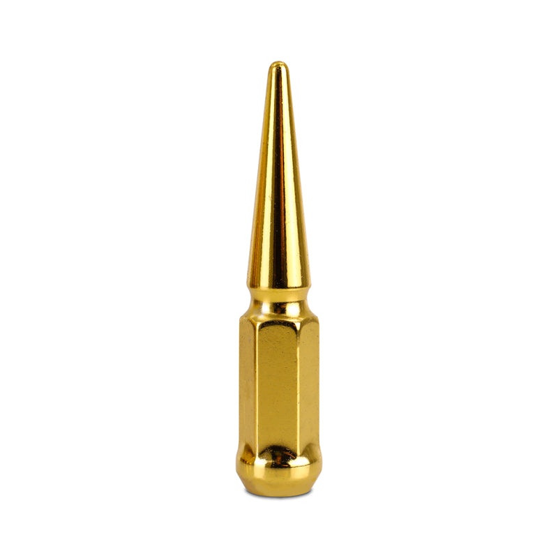 Mishimoto Mishimoto Steel Spiked Lug Nuts M12x1.5 20pc Set - Gold