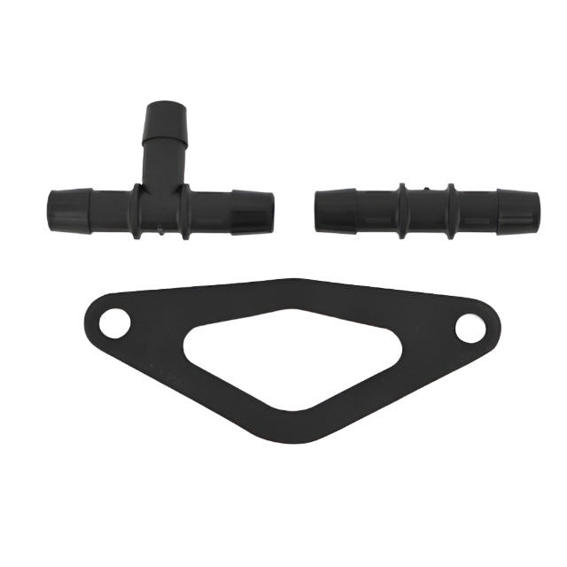 Mishimoto Mishimoto Subaru 02-07 WRX/04-07 STi Top-Mount Intercooler Kit - Powder Coated Black & Black Hoses