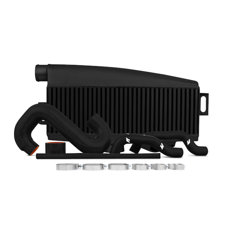 Mishimoto Mishimoto Subaru 02-07 WRX/04-07 STi Top-Mount Intercooler Kit - Powder Coated Black & Black Hoses