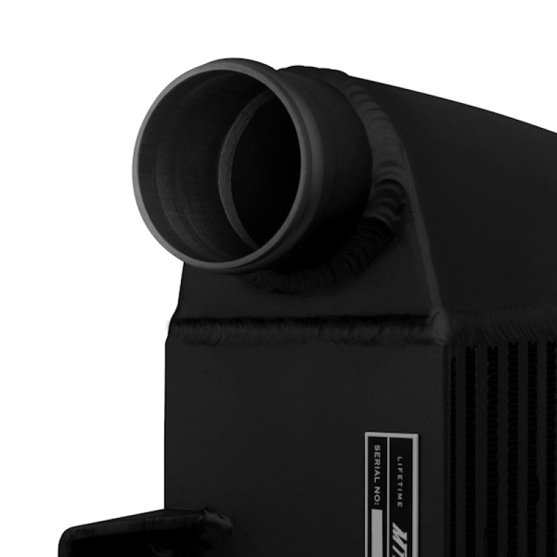 Mishimoto Subaru 02-07 WRX/04-07 STi Top-Mount Intercooler Kit - Powder Coated Black & Red Hoses - Black Ops Auto Works