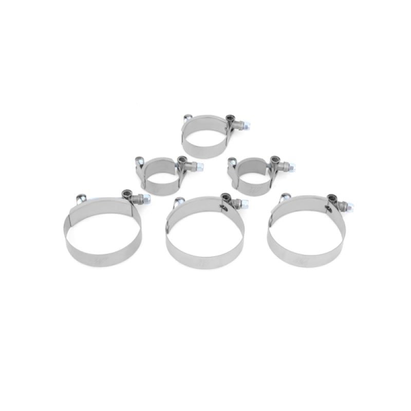 Mishimoto Subaru 02-07 WRX/04-07 STi Top-Mount Intercooler Kit - Powder Coated Black & Red Hoses - Black Ops Auto Works