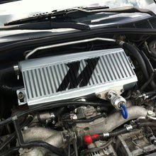 Load image into Gallery viewer, Mishimoto Mishimoto Subaru 02-07 WRX/04-07 STi Top-Mount Intercooler Kit - Powder Coated Silver &amp; Blue Hoses