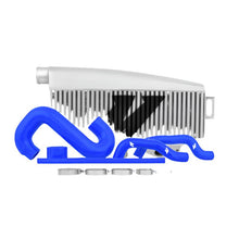Load image into Gallery viewer, Mishimoto Mishimoto Subaru 02-07 WRX/04-07 STi Top-Mount Intercooler Kit - Powder Coated Silver &amp; Blue Hoses