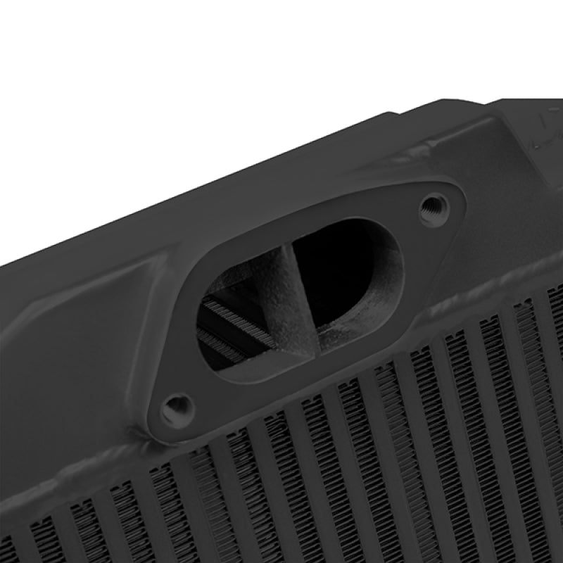 Mishimoto Mishimoto Subaru 08-15 WRX STi Top-Mount Intercooler Kit - Powder Coated Black & Black Hoses