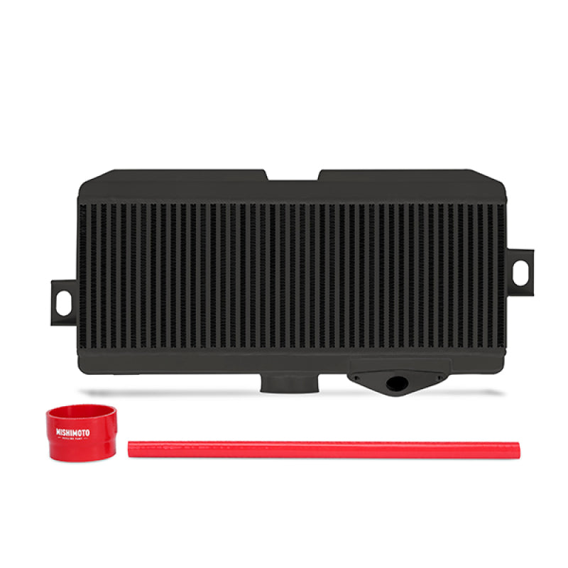 Mishimoto Subaru 08-15 WRX STi Top-Mount Intercooler Kit - Powder Coated Black & Red Hoses - Black Ops Auto Works