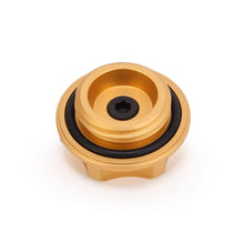 Load image into Gallery viewer, Mishimoto Subaru Oil FIller Cap - Gold - Black Ops Auto Works