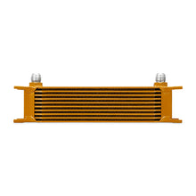 Load image into Gallery viewer, Mishimoto Mishimoto Universal 10 Row Oil Cooler - Gold