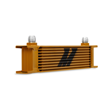 Load image into Gallery viewer, Mishimoto Mishimoto Universal 10 Row Oil Cooler - Gold