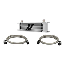 Load image into Gallery viewer, Mishimoto Mishimoto Universal 10 Row Oil Cooler Kit (Metal Braided Lines)