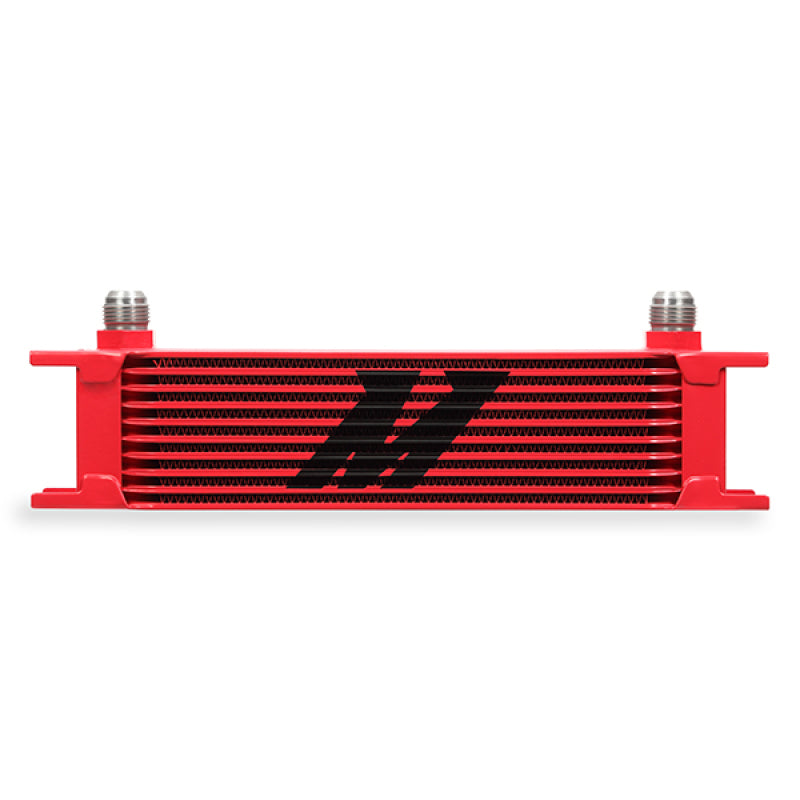 Mishimoto Mishimoto Universal 10 Row Oil Cooler - Red