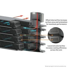 Load image into Gallery viewer, Mishimoto Universal 13-Row Stacked Plate Transmission Cooler - Mishimoto MMTC-SP-13N