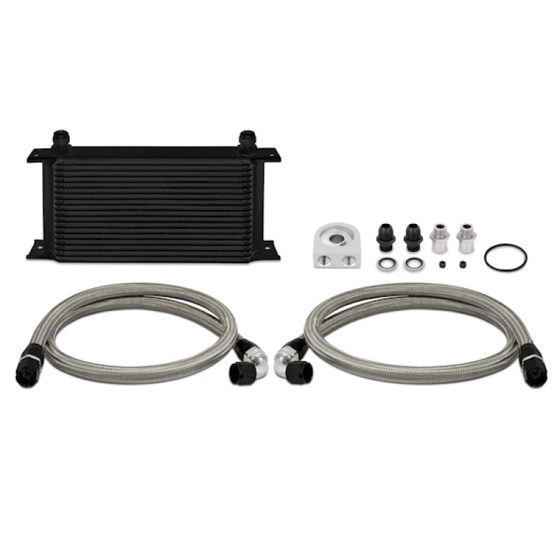 Mishimoto Mishimoto Universal 19 Row Oil Cooler Kit - Black
