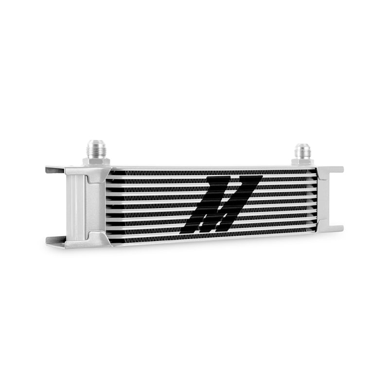 Mishimoto Mishimoto Universal -8AN 10 Row Oil Cooler - Silver