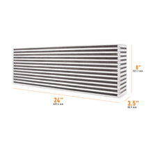Load image into Gallery viewer, Mishimoto Mishimoto Universal Air-to-Air Intercooler Core - 24in / 8in / 3.5in