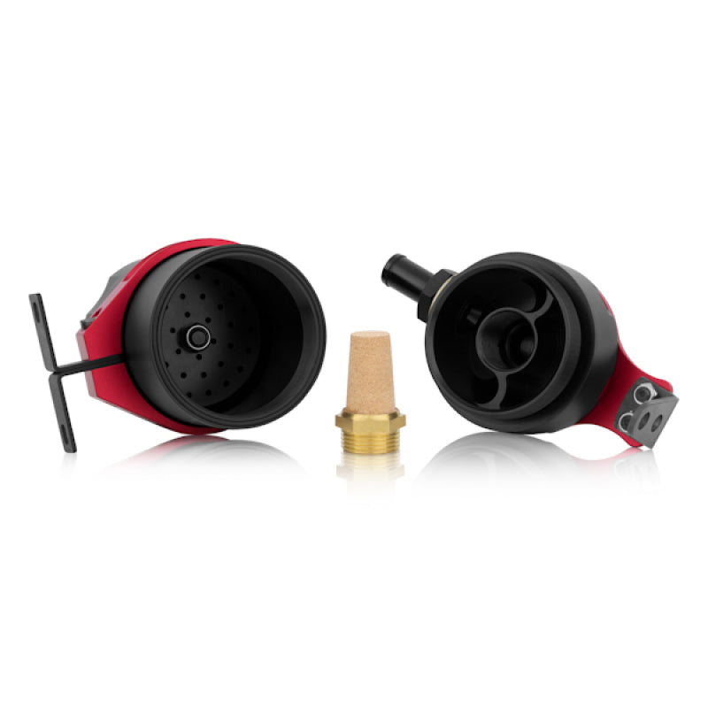 Mishimoto Mishimoto Universal Baffled Oil Catch Can - Red