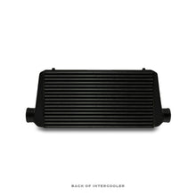 Load image into Gallery viewer, Mishimoto Mishimoto Universal Black R Line Intercooler Overall Size: 31x12x4 Core Size: 24x12x4 Inlet / Outlet