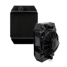 Load image into Gallery viewer, Mishimoto Mishimoto Universal Drag Race Performance Aluminum Radiator - Black