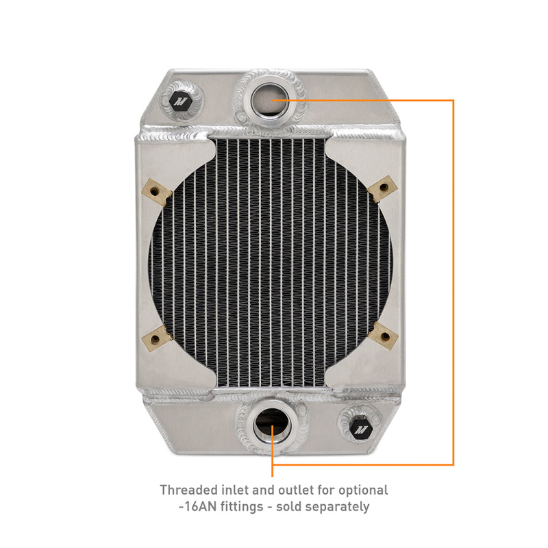 Mishimoto Mishimoto Universal Drag Race Performance Aluminum Radiator - Natural