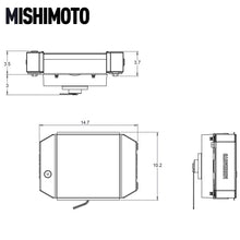 Load image into Gallery viewer, Mishimoto Mishimoto Universal Drag Race Performance Aluminum Radiator - Natural