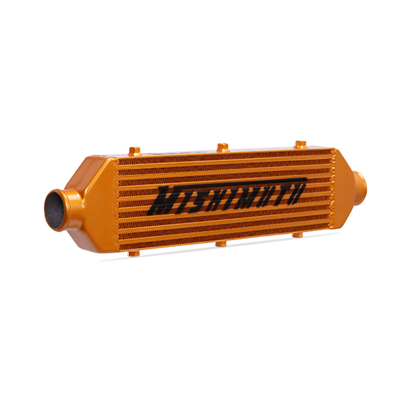 Mishimoto Mishimoto Universal Gold Z Line Intercooler Overall Size: 28x8x3 Core Size: 21x6x2.5 Inlet / Outlet