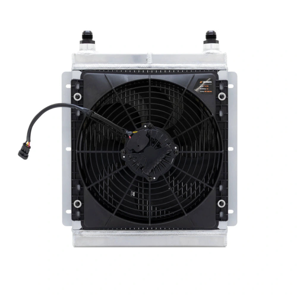 Mishimoto Universal Heat Exchanger Kit - With Integrated 1 x 12in Brushless Fan - Mishimoto MMHE-UNI-BRLS-K