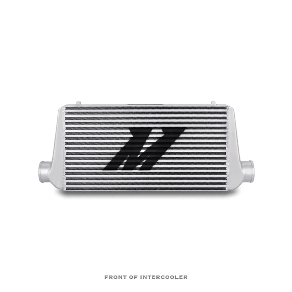 Mishimoto Universal Silver R Line Intercooler Overall Size: 31x12x4 Core Size: 24x12x4 Inlet / Outle - Mishimoto MMINT-UR