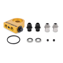 Load image into Gallery viewer, Mishimoto Mishimoto Universal Thermostatic 25 Row Oil Cooler Kit (Black Cooler)