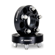 Load image into Gallery viewer, Mishimoto Mishimoto Wheel Spacers - 5x100 - 56.1 - 25 - M12 - Black