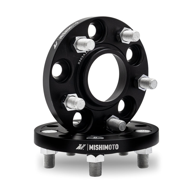 Mishimoto Mishimoto Wheel Spacers - 5x114.3 - 66.1 - 25 - M12 - Black