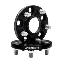 Load image into Gallery viewer, Mishimoto Mishimoto Wheel Spacers - 5x114.3 - 67.1 - 20 - M12 - Black