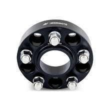 Load image into Gallery viewer, Mishimoto Mishimoto Wheel Spacers - 5x114.3 - 67.1 - 25 - M12 - Black