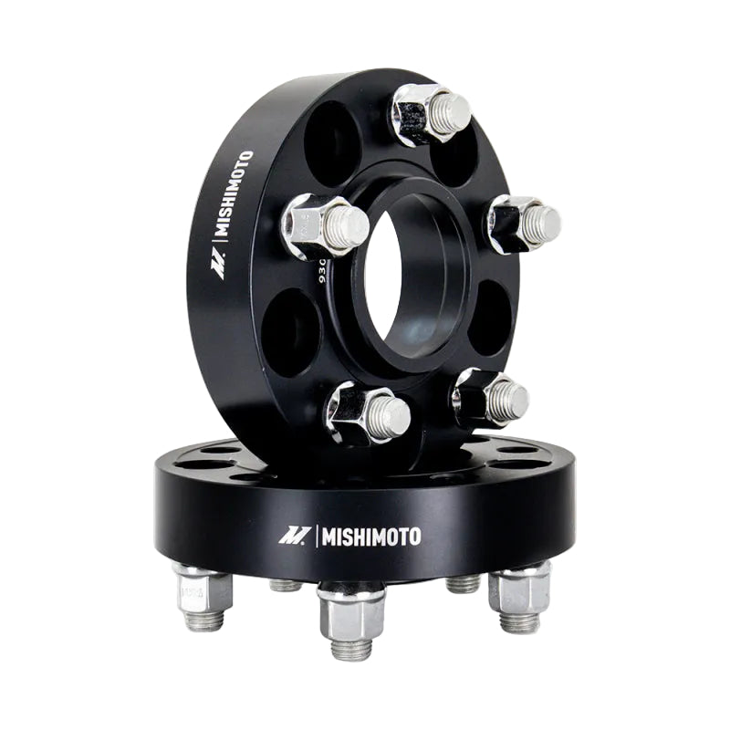 Mishimoto Mishimoto Wheel Spacers - 5x114.3 - 67.1 - 25 - M12 - Black