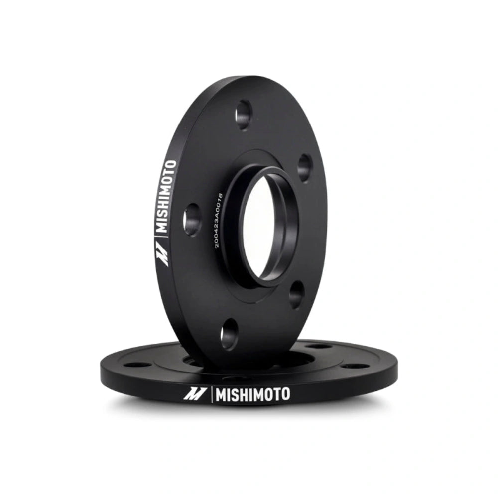 Mishimoto Wheel Spacers - 5x120 - 64.1 CB - M14 x1.5 - 10mm - BK - Mishimoto MMWS-013-100BK