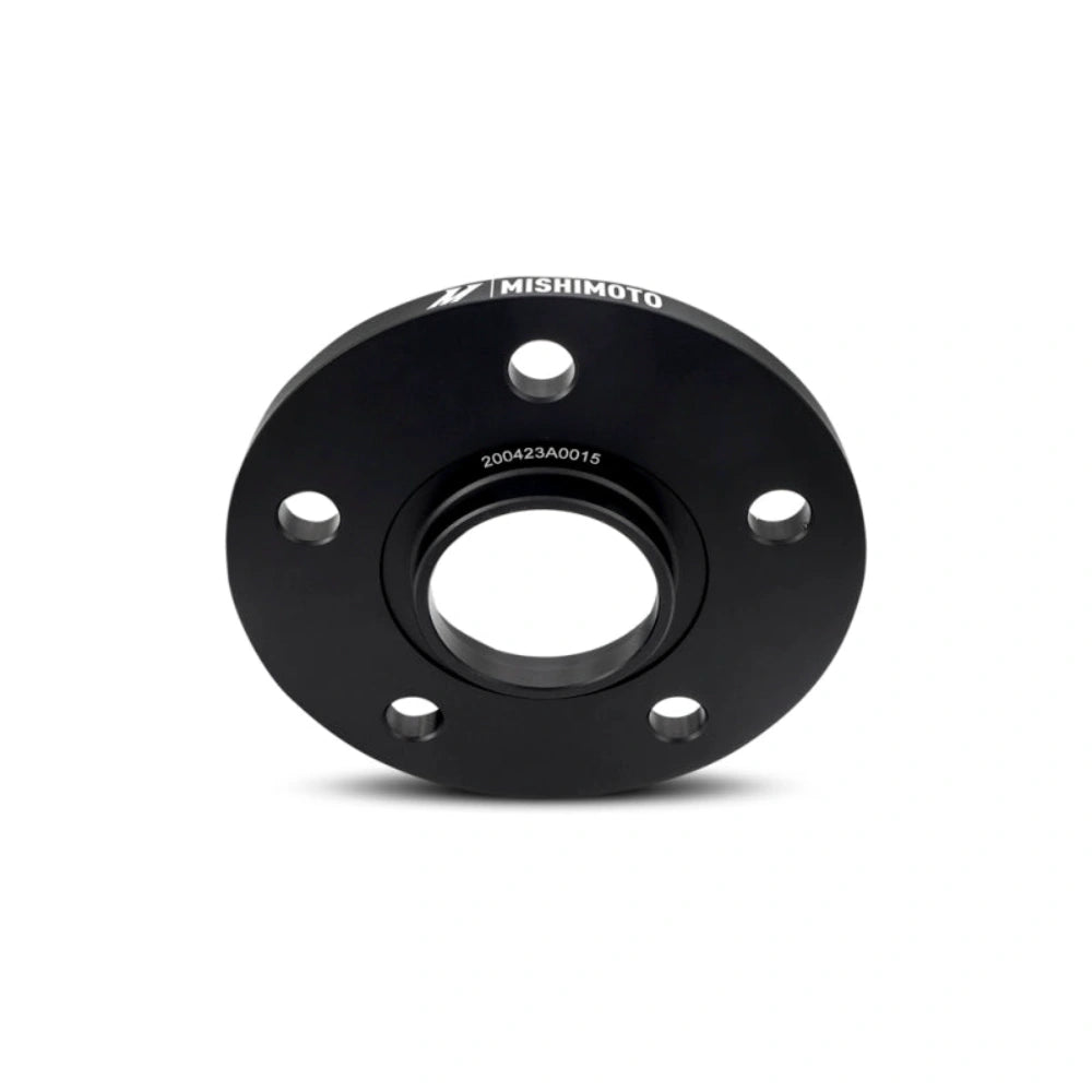 Mishimoto Wheel Spacers - 5x120 - 64.1 CB - M14 x1.5 - 10mm - BK - Mishimoto MMWS-013-100BK